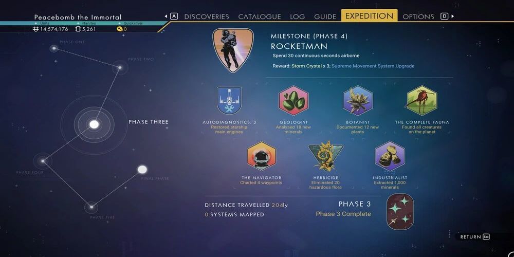 no mans sky expedition 3 guia de cartografos y hitos